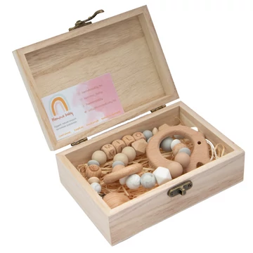 Babaváró ajándékcsomag - Basic kezdő szett - Greige Babaváró ajándékcsomag - Basic kezdő szett - Greige