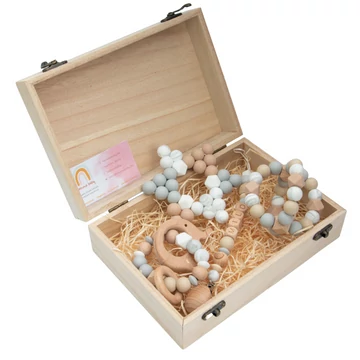 Babaváró ajándékcsomag - Deluxe extra szett - Greige Babaváró ajándékcsomag - Deluxe extra szett - Greige