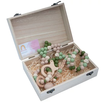 Babaváró ajándékcsomag - Deluxe extra szett - Matcha