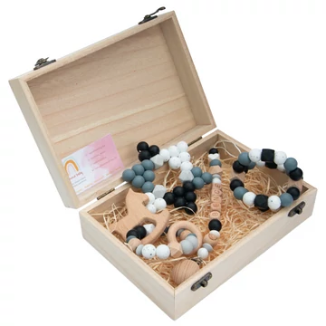 Babaváró ajándékcsomag - Deluxe extra szett - Smokey Babaváró ajándékcsomag - Deluxe extra szett - Smokey