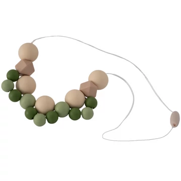Anyalánc - Szilikon gyöngyökből, kézzel készítve - Matcha Anyalánc - Szilikon gyöngyökből, kézzel készítve - Matcha